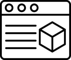 Browser Icon Design Symbol vector