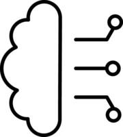 Brain Icon Design Symbol vector