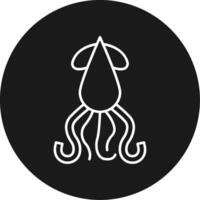 Squid Icon Design Symbol vector