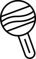 Maracas Icon Design Symbol vector