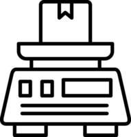 Weight Icon Design Symbol vector
