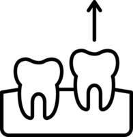 Teeth Icon Design Symbol vector