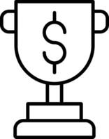 Trophy Icon Design Symbol vector