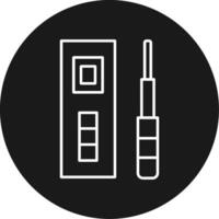 Rapid Test Icon Design Symbol vector