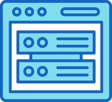 Database Icon Design Symbol vector