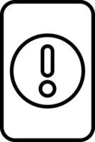 Yellow Card Icon Design Symbol vector