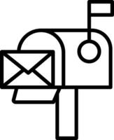 Mail Box Icon Design Symbol vector