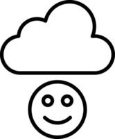 Cloud Icon Design Symbol vector