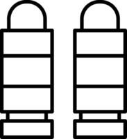 Ammo Icon Design Symbol vector