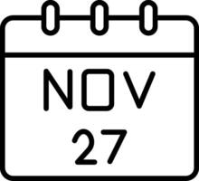 Calendar Icon Design Symbol vector