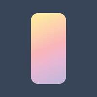 yellow magenta gradient portrait background vector