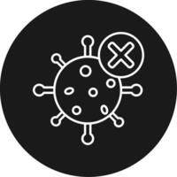 No Virus Icon Design Symbol vector