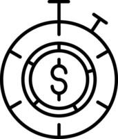 Chronometer Icon Design Symbol vector