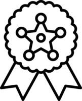 Sheriff Badge Icon Design Symbol vector