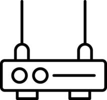 Router Icon Design Symbol vector
