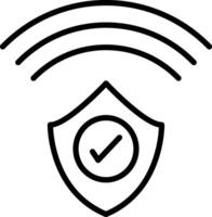 Wifi Signal Icon Design Symbol vector