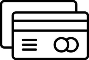 Credit Card Icon Design Symbol vector