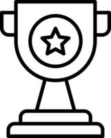 Trophy Icon Design Symbol vector