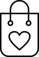 Bag Icon Design Symbol vector