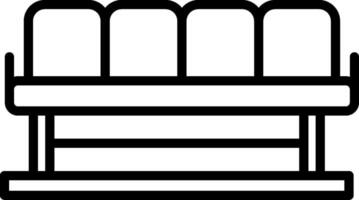Sitting Icon Design Symbol vector