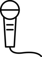Microphone Icon Design Symbol vector