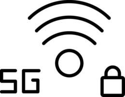 Locked Icon Design Symbol vector