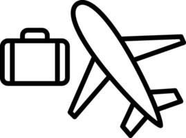 Business Trip Icon Design Symbol vector