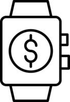 SmartWatch Icon Design Symbol vector
