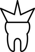 Tooth Icon Design Symbol vector