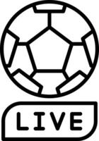 Live Icon Design Symbol vector