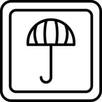 Keep Dry Icon Design Symbol vector