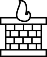 Firewall Icon Design Symbol vector