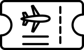Ticket Icon Design Symbol vector