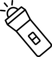 Flashlight Icon Design Symbol vector