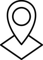 Location Pin Icon Design Symbol vector
