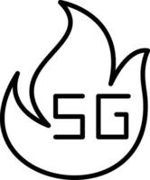 Fire Icon Design Symbol vector