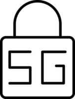 Secure Icon Design Symbol vector