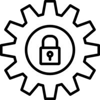 Setting Icon Design Symbol vector
