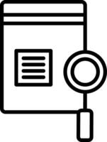 Evidence Icon Design Symbol vector