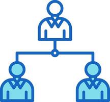 Hierarchy Icon Design Symbol vector