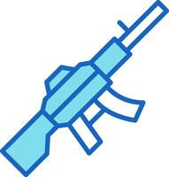 Machine Gun Icon Design Symbol vector