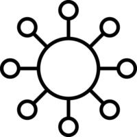 Net Icon Design Symbol vector