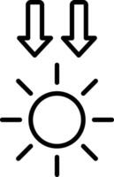 Sunset Icon Design Symbol vector