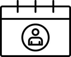 Calendar Icon Design Symbol vector