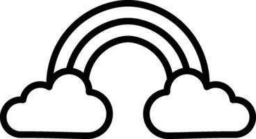 Rainbow Icon Design Symbol vector