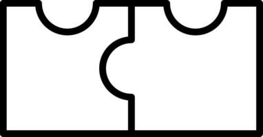Puzzle Icon Design Symbol vector