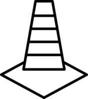 Cone Icon Design Symbol vector