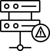Server Icon Design Symbol vector
