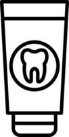 Toothpaste Icon Design Symbol vector