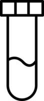 Test Tube Icon Design Symbol vector